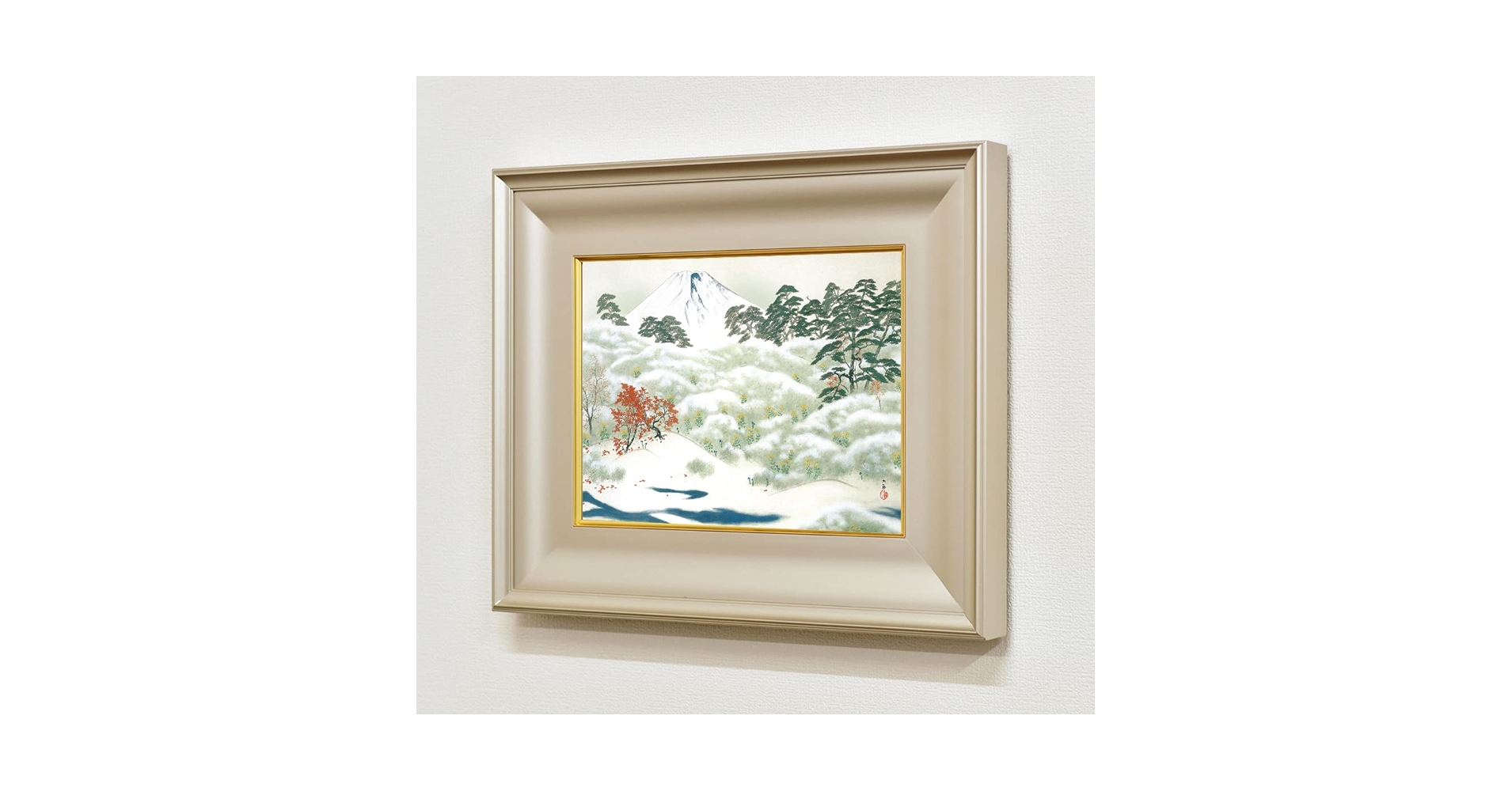 【未使用品】横山大観筆　霊峰四趣　秋　木版画　【限定400部内 第210番】 0000000158842_jJsCP6G.jpg